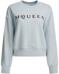 McQueen - Light Cotton Sweatshirt - Lyst