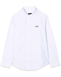 Fay - Fabric Shirts - Lyst