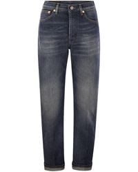 Dondup - Icon Five Pocket Denim Trousers - Lyst