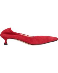 LA ROSE - Decollete' Elast Camoscio - Lyst