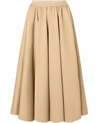 Patou - Solid Maxi Skirt - Lyst