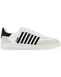 DSquared² Nylon Boxer Sneakers in Pink for Men | Lyst UK