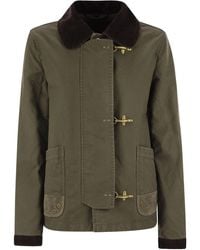 Fay - Mini 3 Ganci Fabric Jacket - Lyst