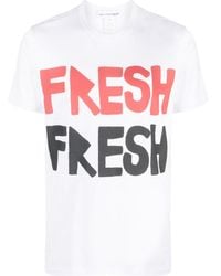 Comme des Garçons - T-Shirt Mit Brett Westfall-Print - Lyst