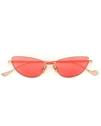 Eyepetizer - Zonnebril Tokyo Odaiba C.9 66 Goud/roze Unisex - Lyst