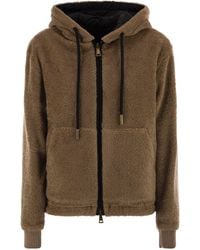 Moncler - Reversible Padded Sweatshirt With Hood - Lyst