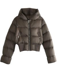 Rick Owens - Hooded Puffer Jacket - Lyst