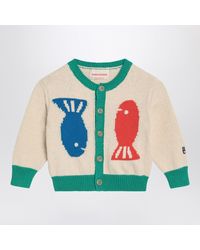 Bobo Choses - Lucky Fish Ivory/ Cardigan - Lyst