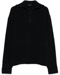 Emporio Armani - Wool Turtle Neck Jumper - Lyst