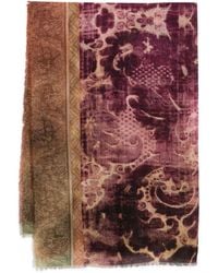 Pierre Louis Mascia - Printed Cashmere Scarf - Lyst