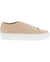 Common Projects - Leather Tournament Low Super Sneakers - Lyst