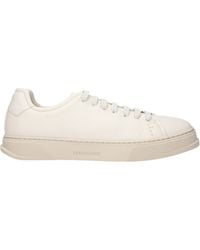 Ferragamo - Sneakers Bruce Leather/Mascarpone - Lyst