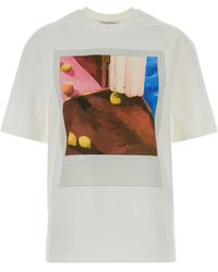 Jil Sander - Cotton T-Shirt - Lyst
