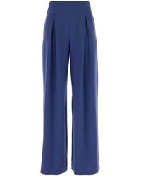 Max Mara - Stretch Satin Palude Palazzo Pant - Lyst
