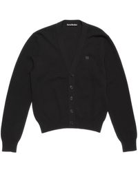 Acne Studios - Cardigan Con Applicazioni - Lyst