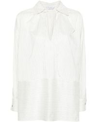 Max Mara - Cotton And Silk Blend Tunic - Lyst
