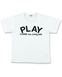 COMME DES GARÇONS PLAY - T Shirts And Polos - Lyst