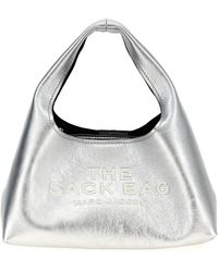 Marc Jacobs - 'die metallische Leder -Mini -Sack -Tasche' Handtasche - Lyst