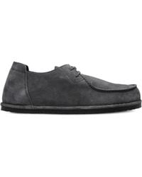 Birkenstock - Utti Lace N Charcoal, Suede Leather - Lyst