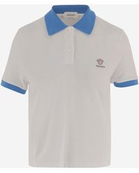 Versace - Polo Shirt Cotton - Lyst