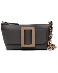 Boyy - Buckle Pouchette Epsom Lederen Handtas - Lyst