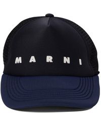 Marni - Cappelli Blu-Uomo - Lyst