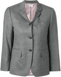 Thom Browne - Fit 1 Klassieke Sportjas In Super 120 S Keperstof - Lyst