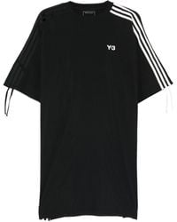 Y-3 - Vestido De Manga A Rayas - Lyst
