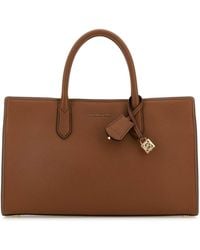 MICHAEL Michael Kors - Caramel Leather Medium Scarlett Handbag - Lyst
