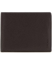 The Row - Dark Leather Wallet - Lyst