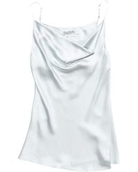 Acne Studios - Satin Tank Top - Lyst
