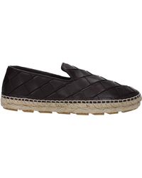 Bottega Veneta - Jack Leather Espadrilles/Dark Chocolate - Lyst
