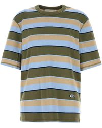 Ami Paris - Embroidered Cotton Oversize T-shirt - Lyst