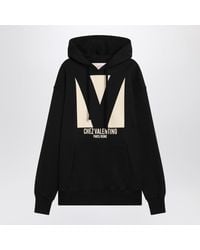 Valentino - Sweatshirt With Chez Print - Lyst