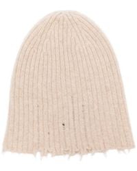 Uma Wang - Gorro de canalé deshilachado - Lyst