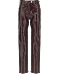Courreges - 're Edition Vinyl' -broek - Lyst