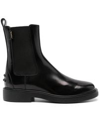 Tod's - Leather Chelsea Boots - Lyst