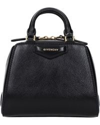 Givenchy - Borse A Mano Antigona Cube Donna Pelle Nero - Lyst