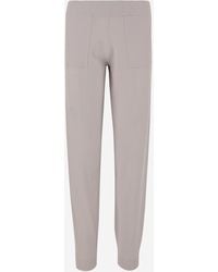 Allude - Wool And Cashmere Pants - Lyst