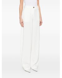 Elisabetta Franchi - Wide Trousers - Lyst