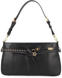 Pinko - Studded Belted Shoulder Bag - Lyst
