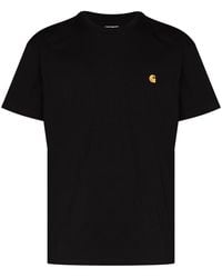 Carhartt - Logo Cotton T Shirt - Lyst