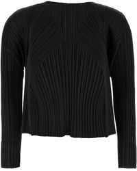 Pleats Please Issey Miyake - 'Monthly Colors: March' Cardigan - Lyst