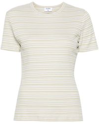 Filippa K - Striped Cotton T-Shirt - Lyst
