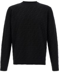 Fendi - Ff Jacquard -Pullover - Lyst