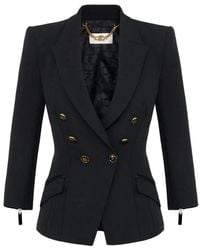 Elisabetta Franchi - Jackets - Lyst