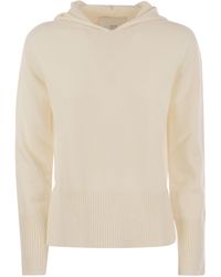 Vanisé - Marina Cashmere Pullover mit Motorhaube - Lyst