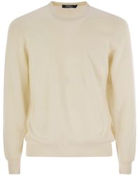 Fedeli - Argentina Baby Cashmere Crew Neck Sweater - Lyst
