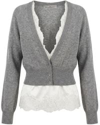 Ermanno Scervino - Cashmere Cardigan - Lyst
