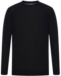 Kiton - Wollen Trui Met Ronde Hals - Lyst